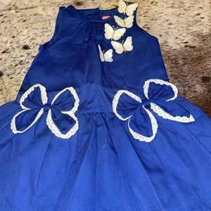 Royal blue dress